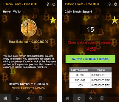 bitcoin claim free satoshi